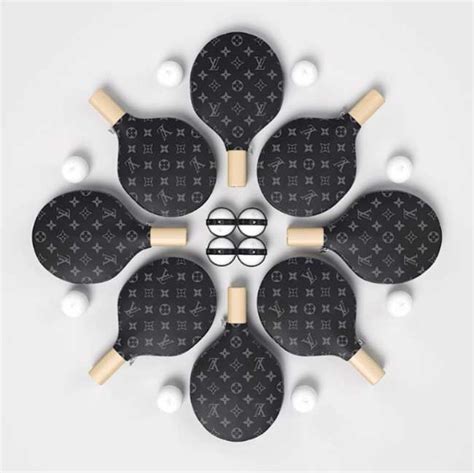 louis vuitton raquette ping pong|ping pong set louis vuitton.